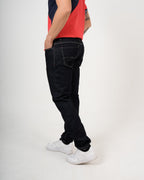 Jeans Negro Straight Fit | Denim Premium 100% Algodón