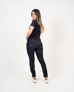 Polo Femenino Manga Corta | Algodón Premium con Ribete Blanco