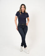 Jean Femenino Skinny Fit | Denim Premium Ajustado Negro
