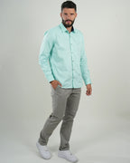 Camisa Verona Verde Menta