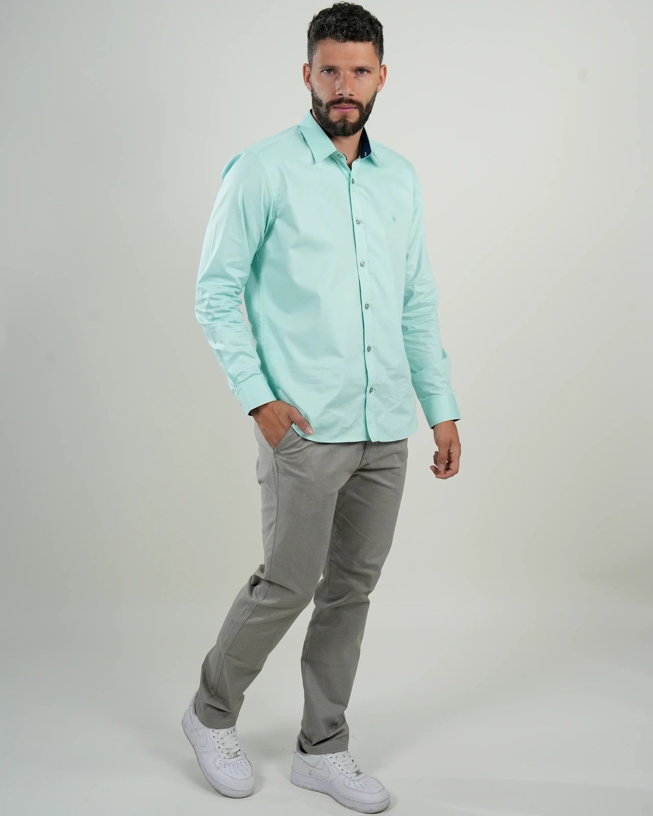 Camisa Verona Verde Menta