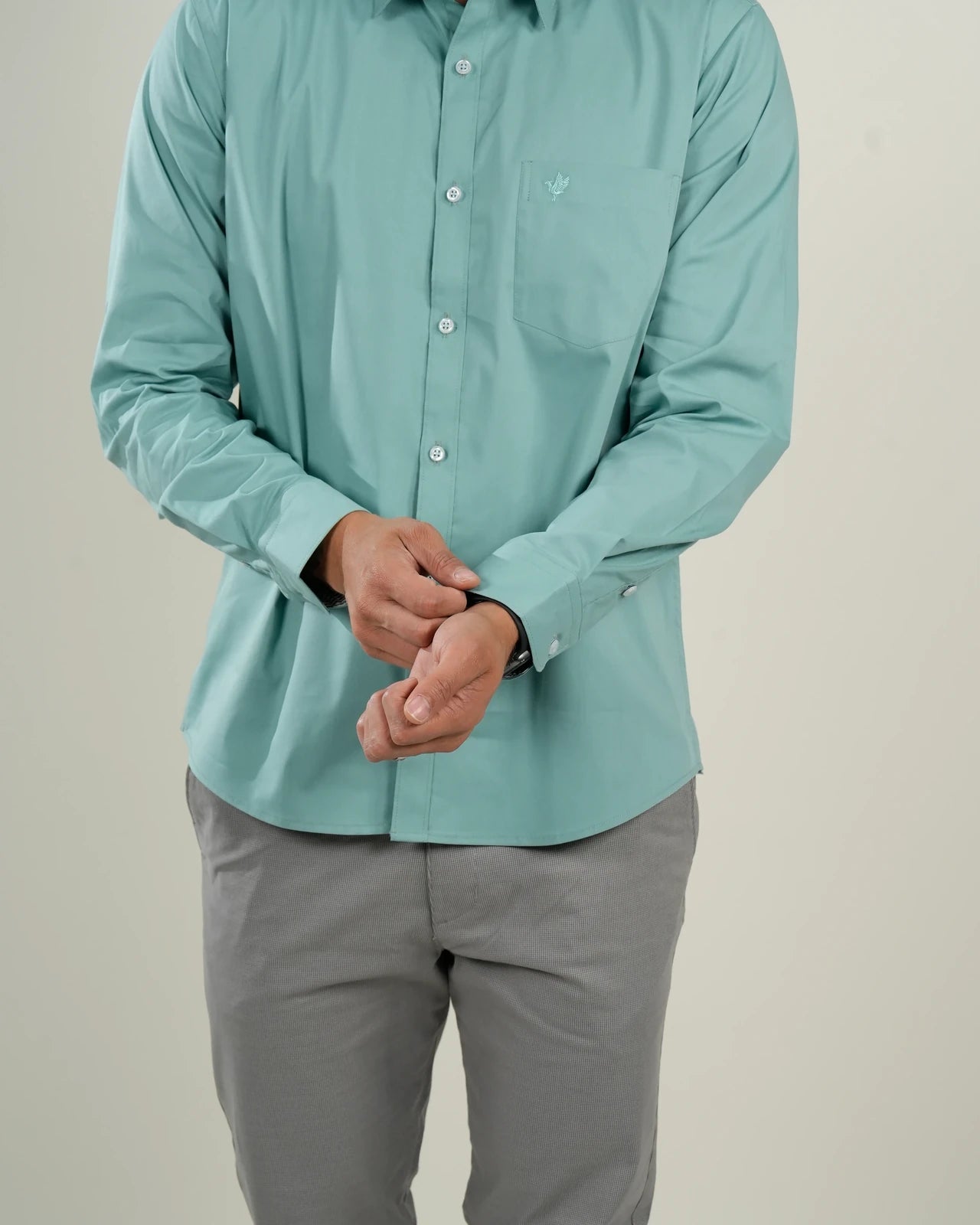 Camisa Milano Verde Jade