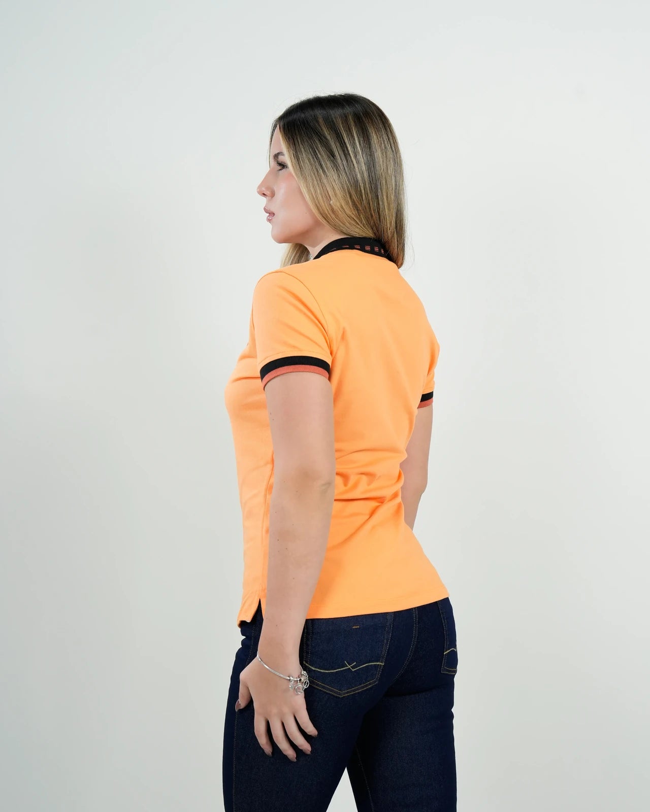 Polo Savile Naranja Vibrante