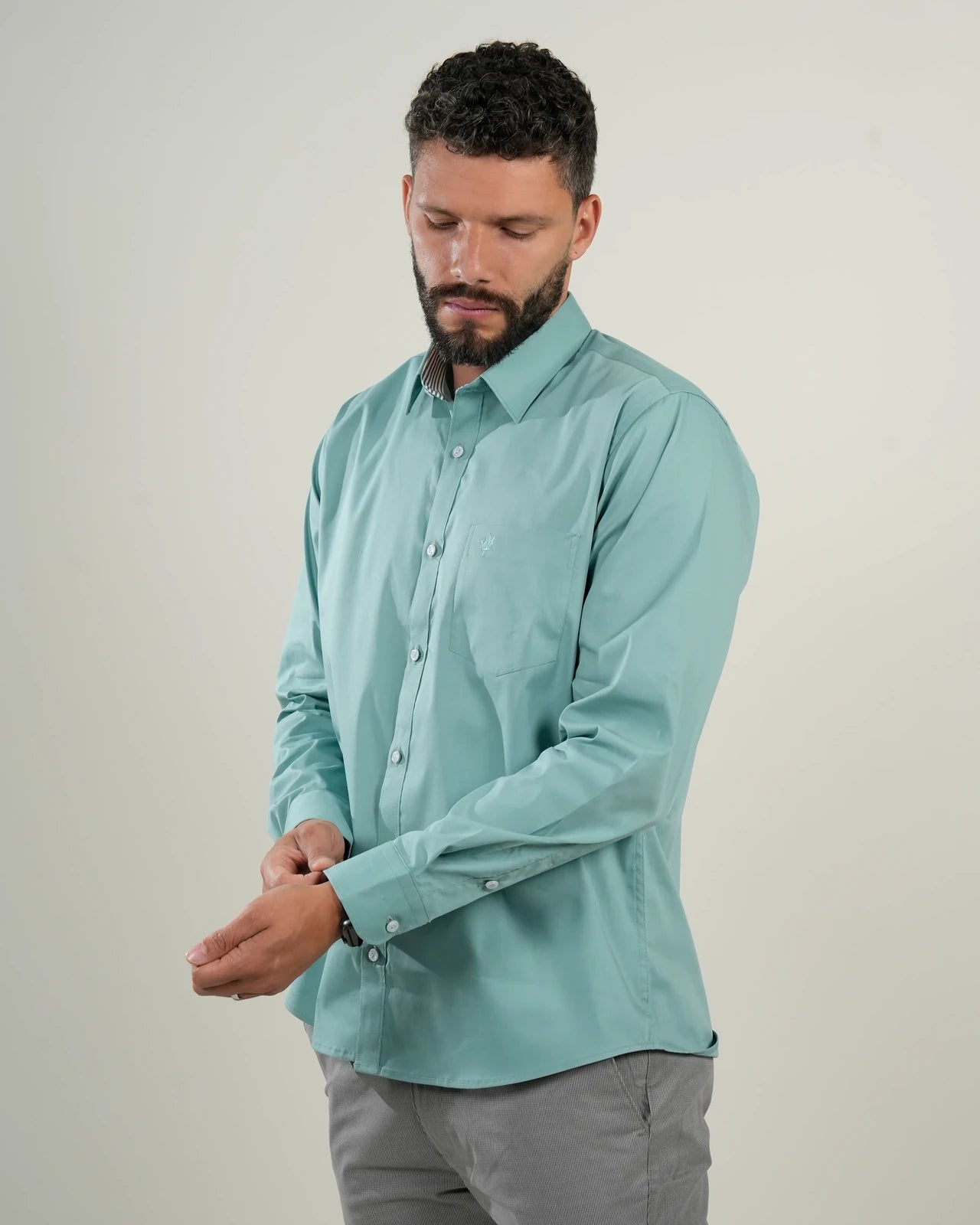 Camisa Milano Verde Jade