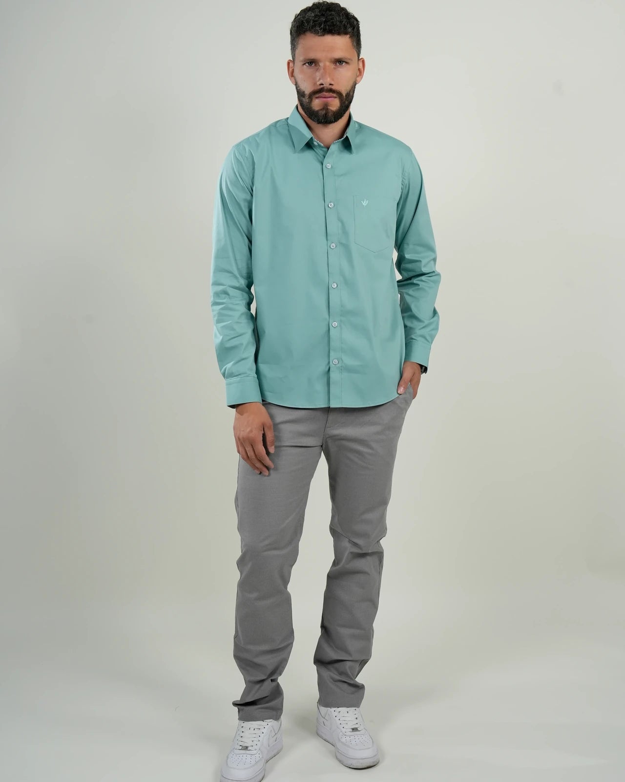 Pantalón Chino Verona Gris Claro