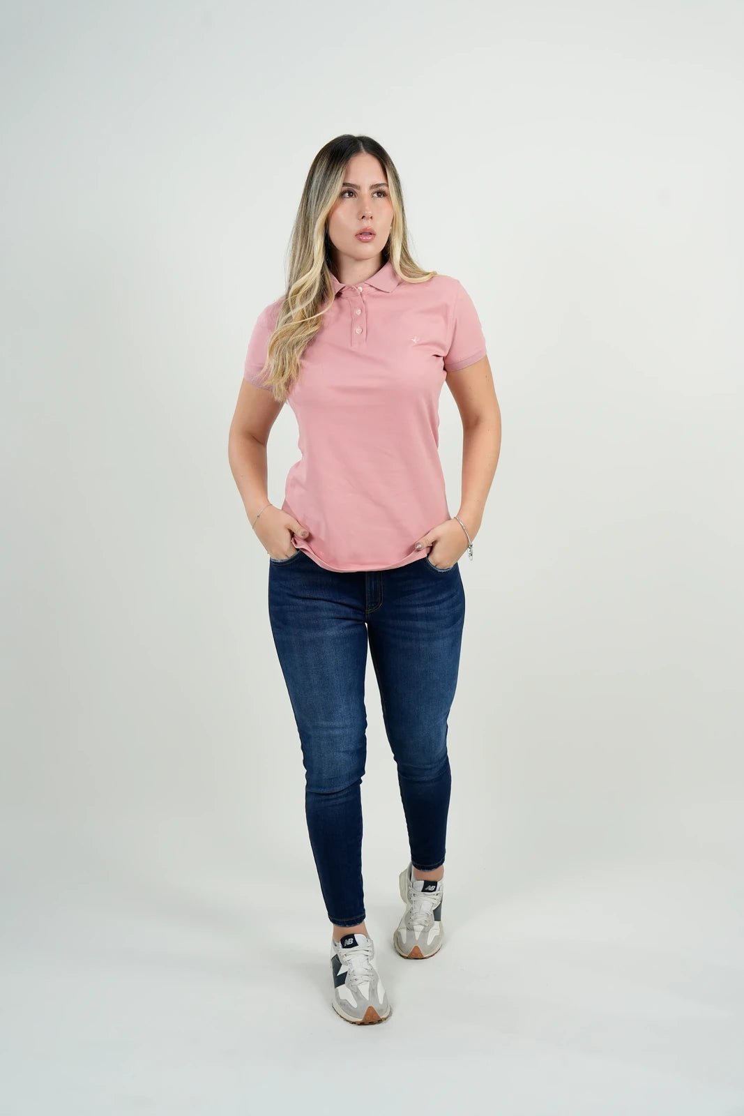 Polo Belmont Rosa Palo