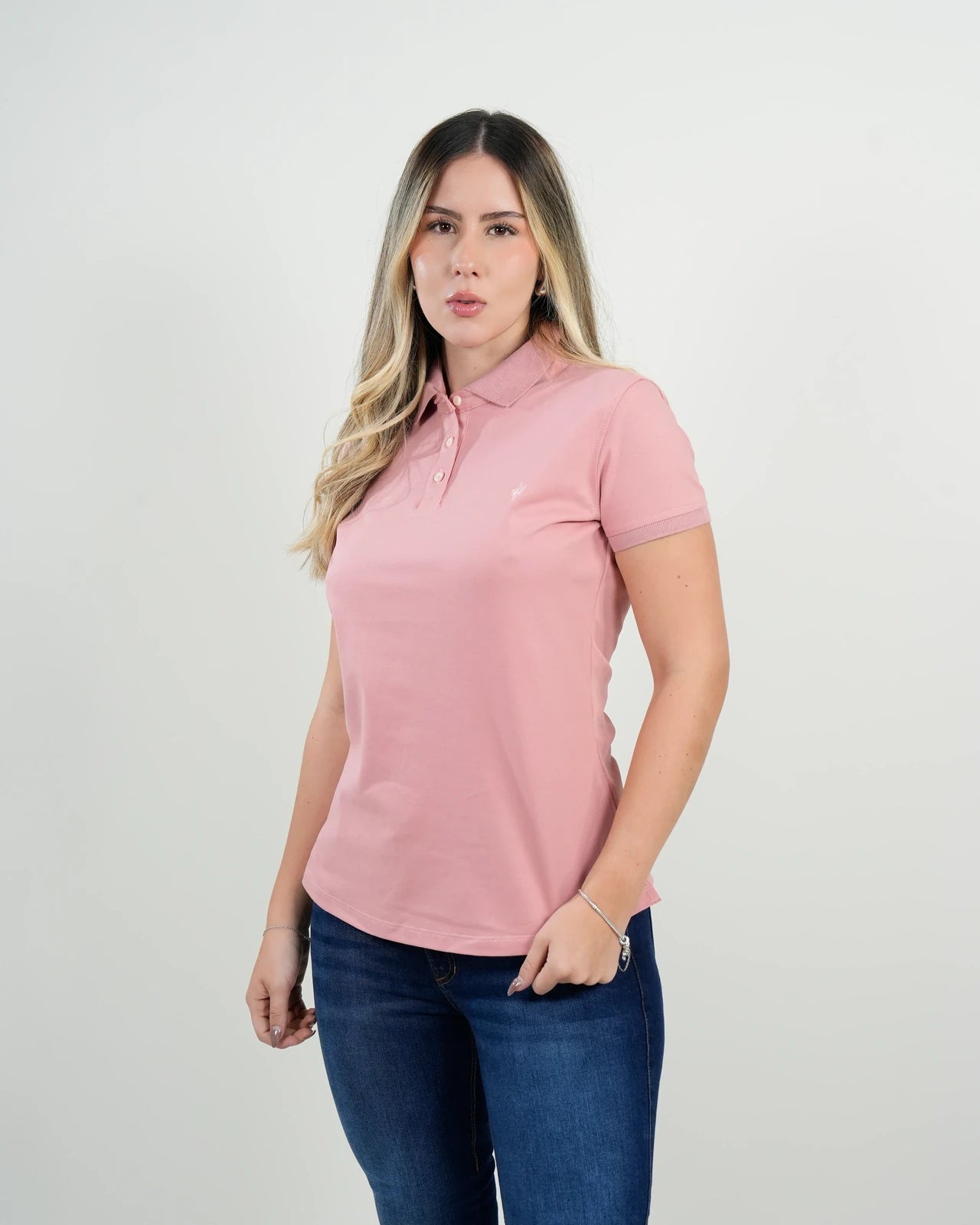 Polo Belmont Rosa Palo