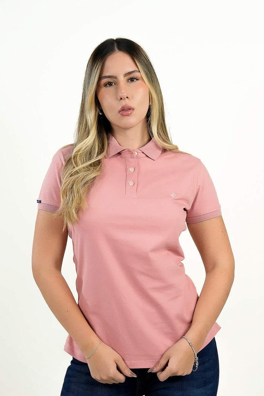 Polo Belmont Rosa Palo