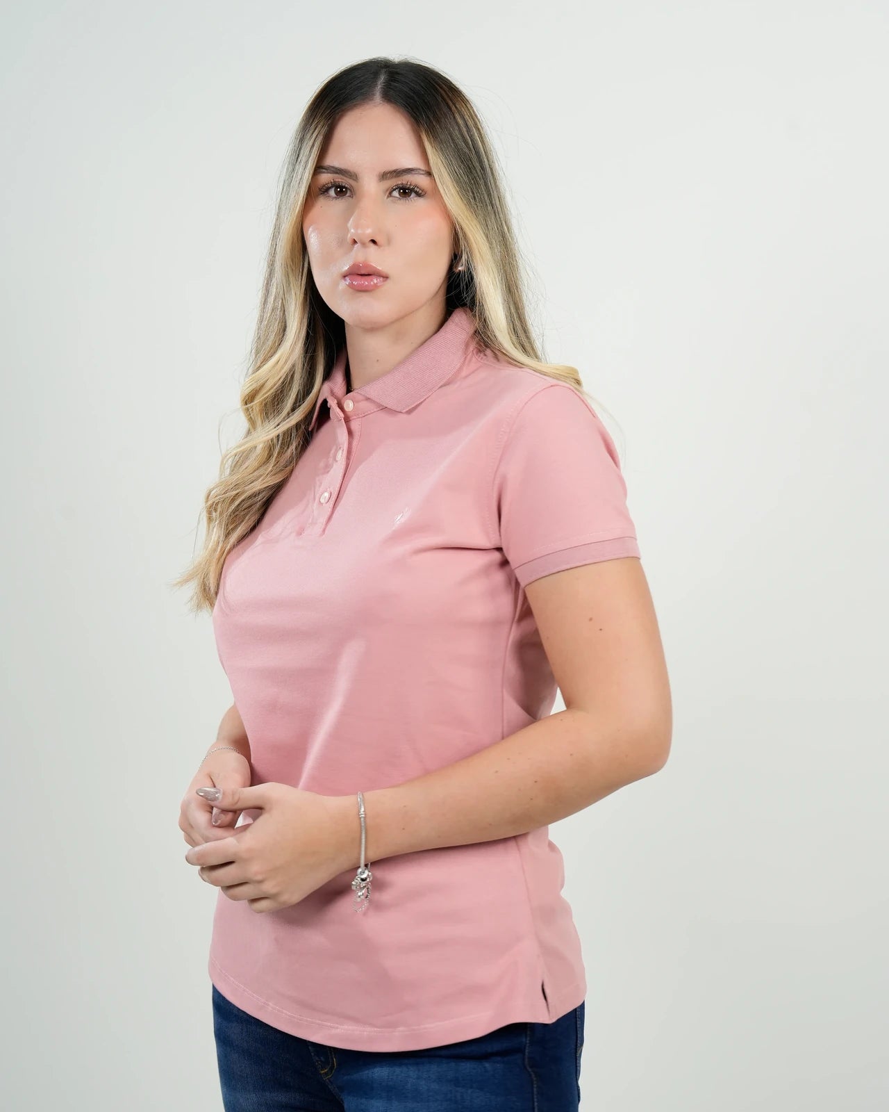 Polo Belmont Rosa Palo