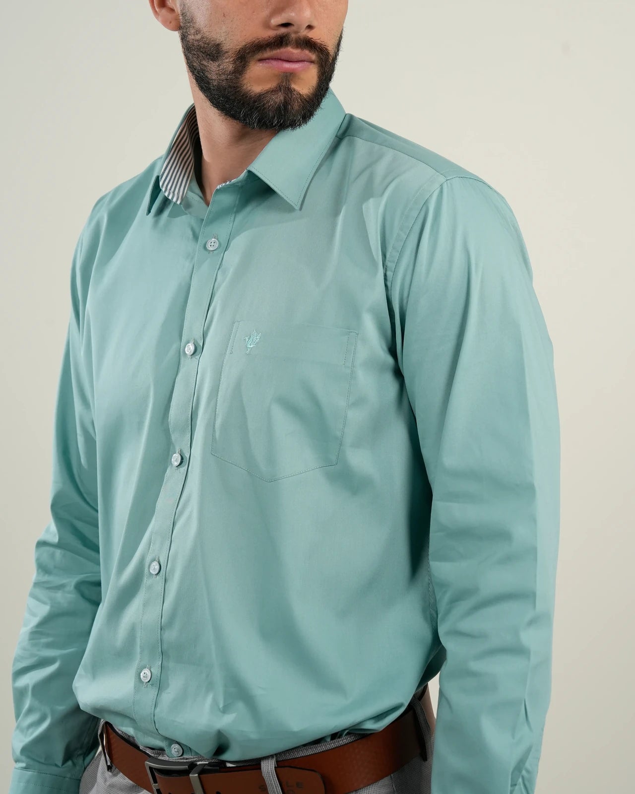 Camisa Milano Verde Jade