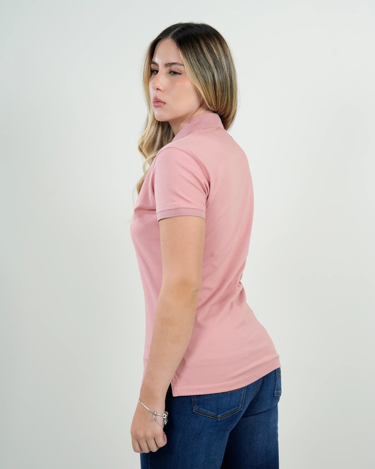 Polo Belmont Rosa Palo