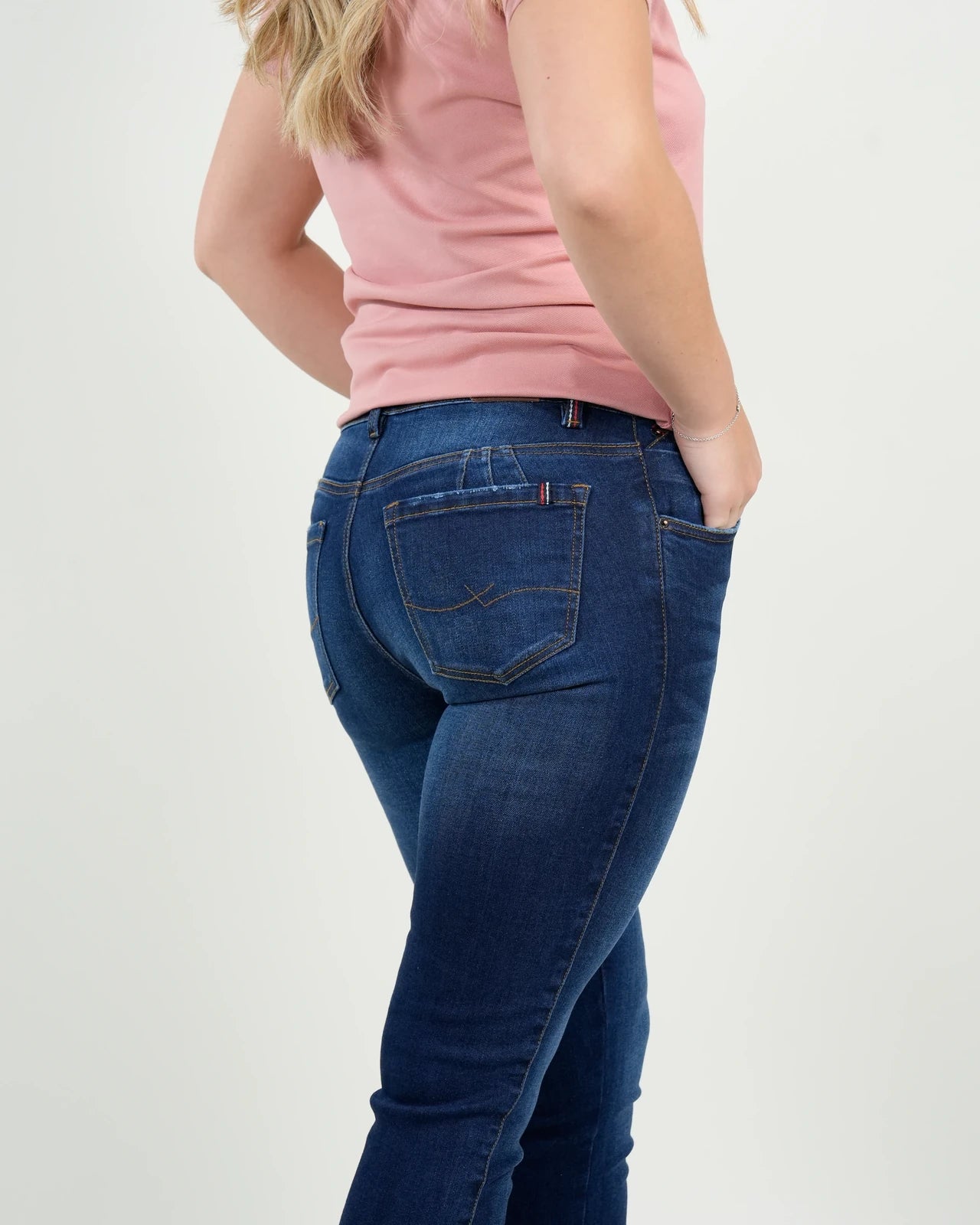 Jean Palermo Azul Medio