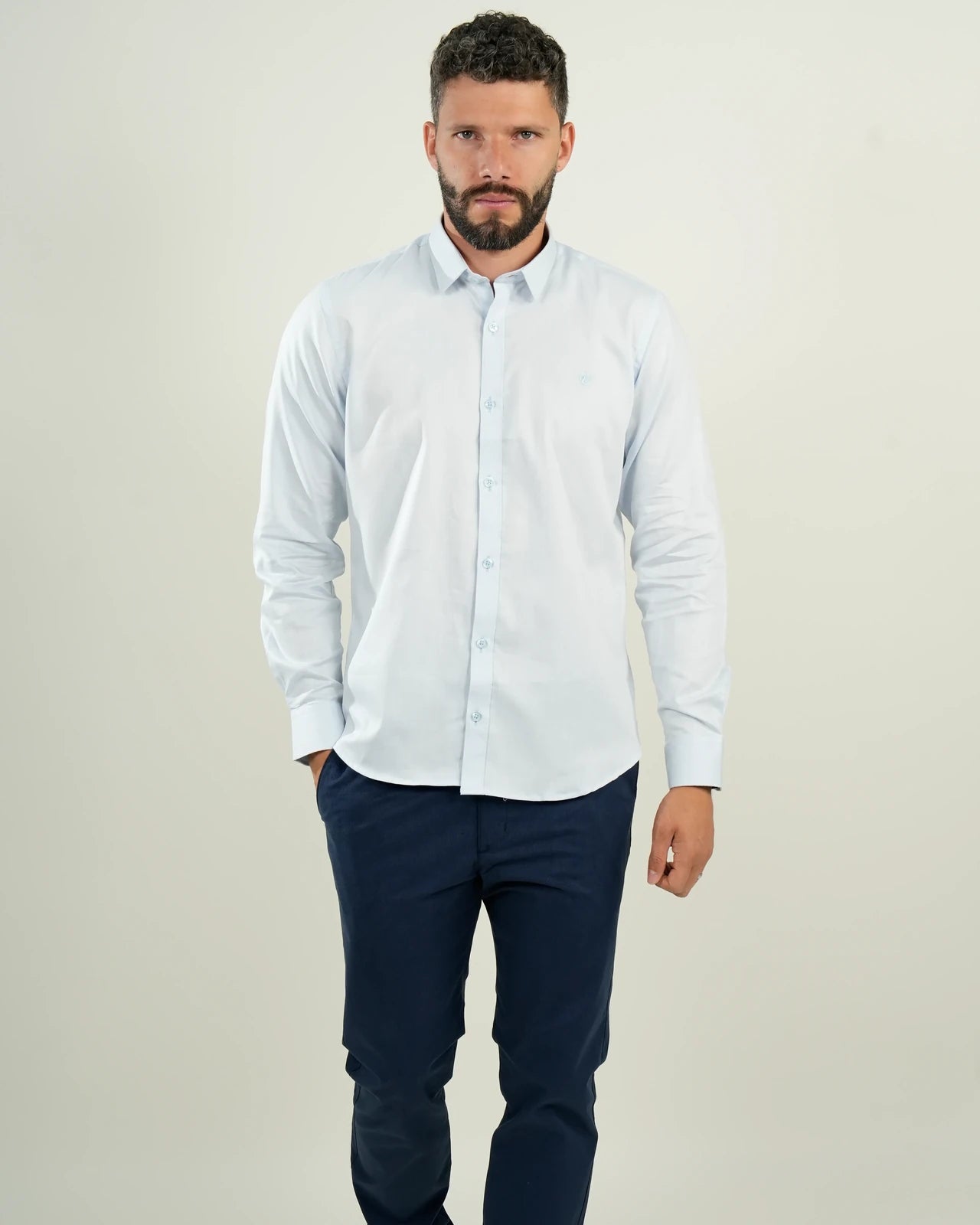 Camisa Verona Azul Claro