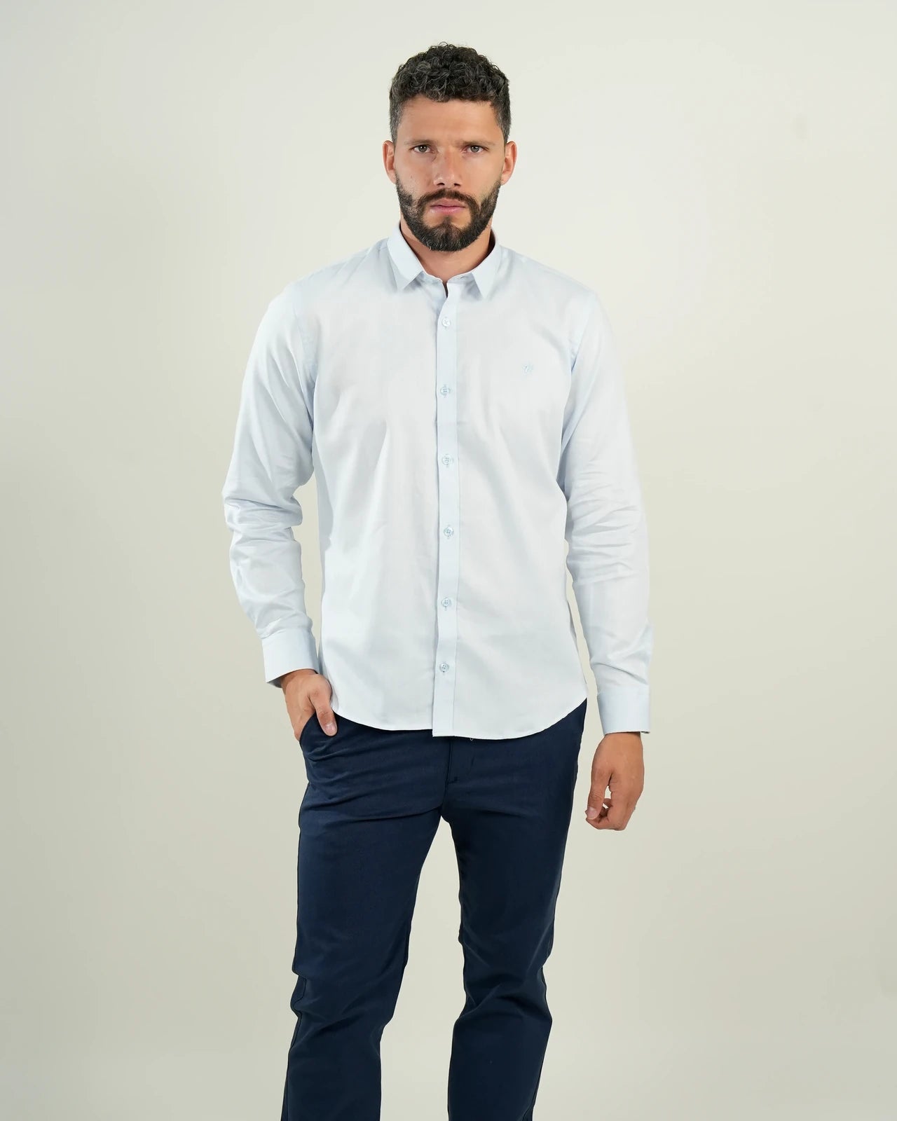 Camisa Verona Azul Claro