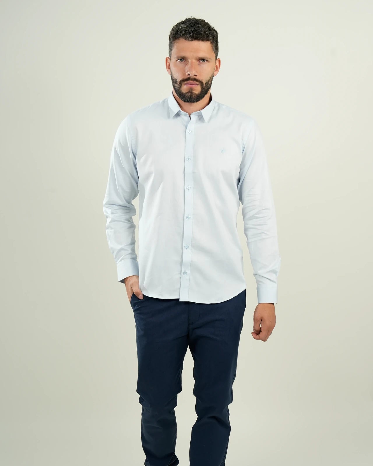 Camisa Verona Azul Claro