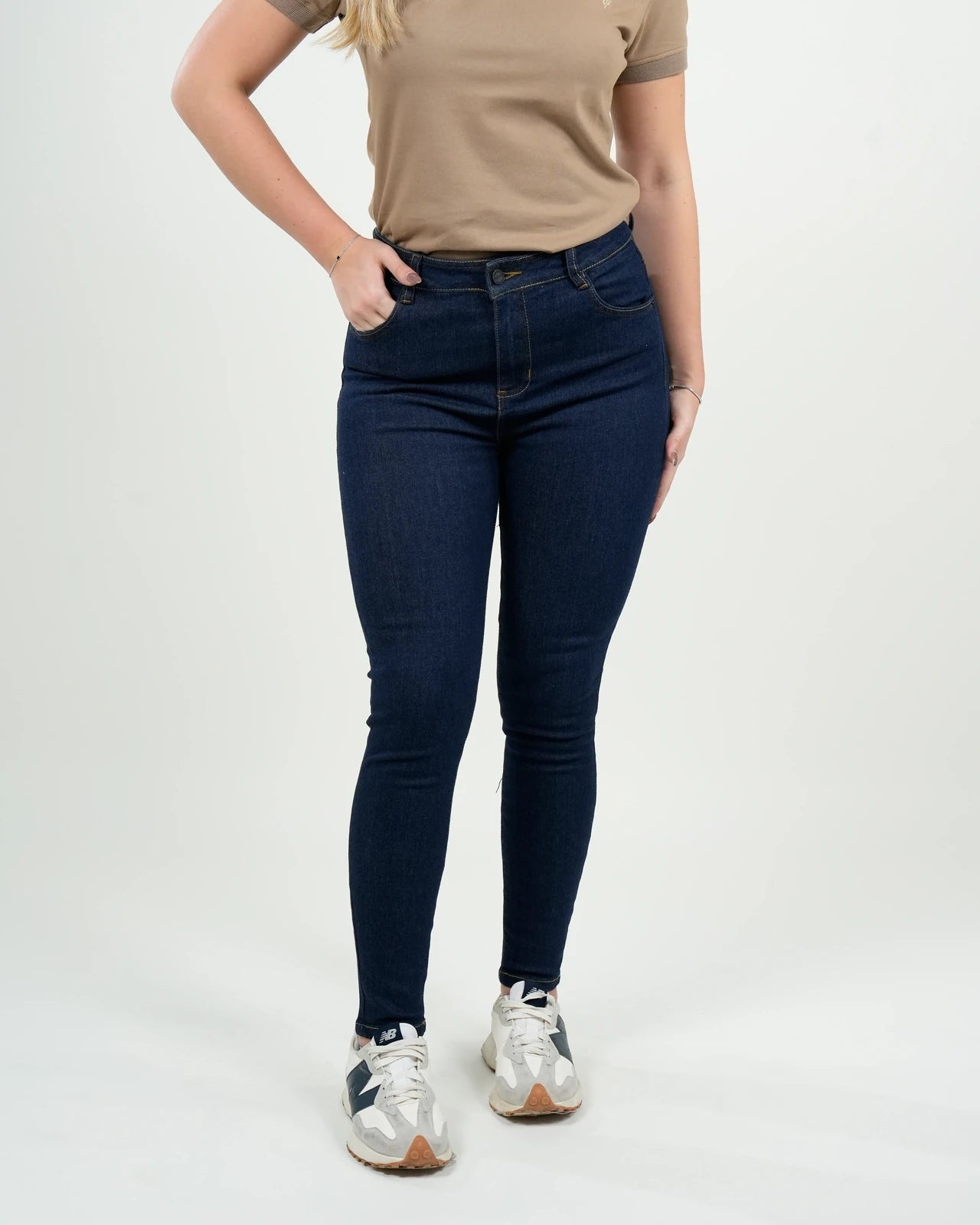 Jean Skinny Mujer Azul Oscuro