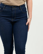 Jean Skinny Mujer Azul Oscuro