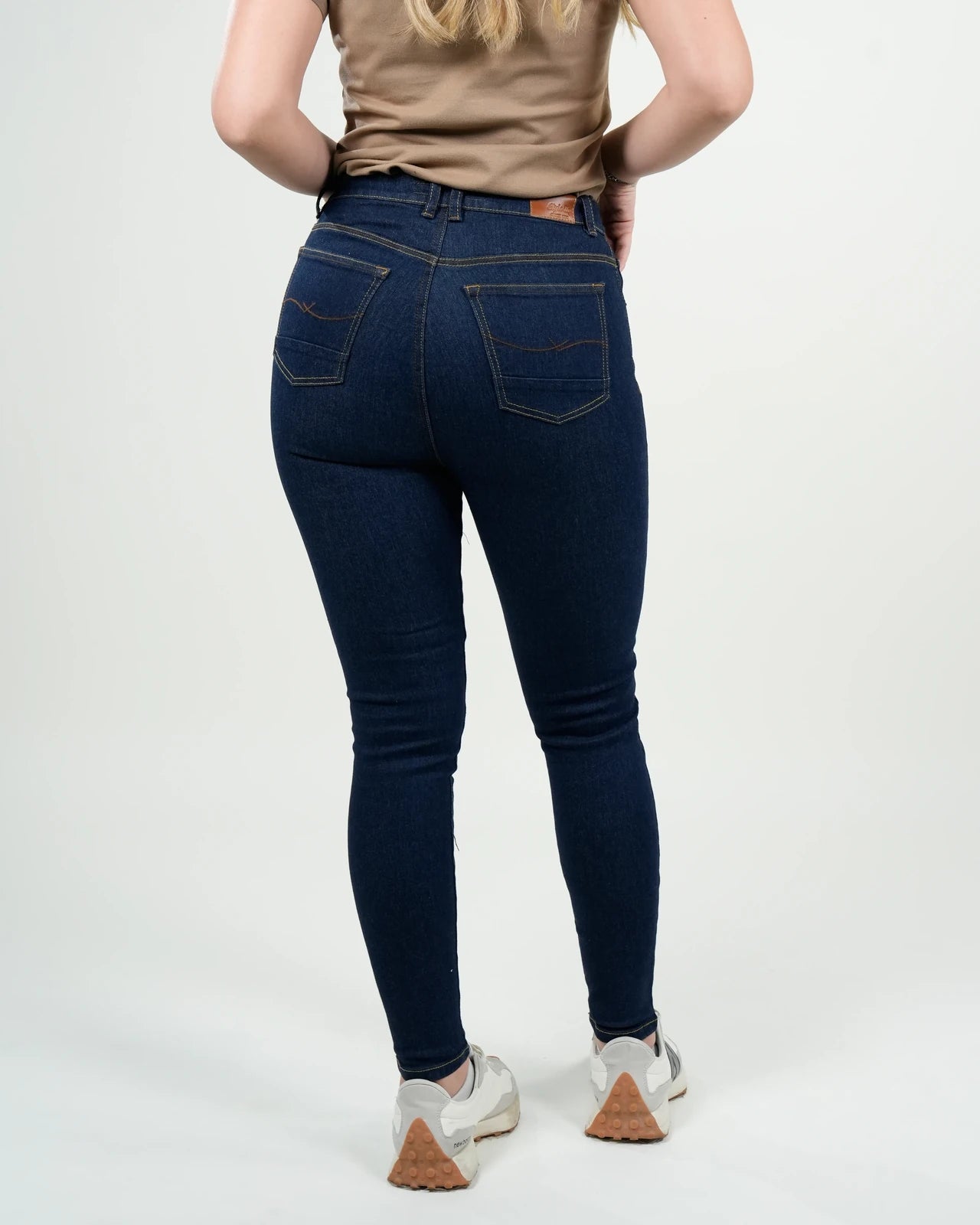 Jean Skinny Mujer Azul Oscuro