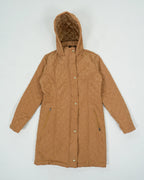 Chaqueta Acolchada Mujer Camel