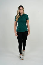 Polo Mujer Verde Bosque "Windsor"