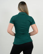 Polo Mujer Verde Bosque "Windsor"