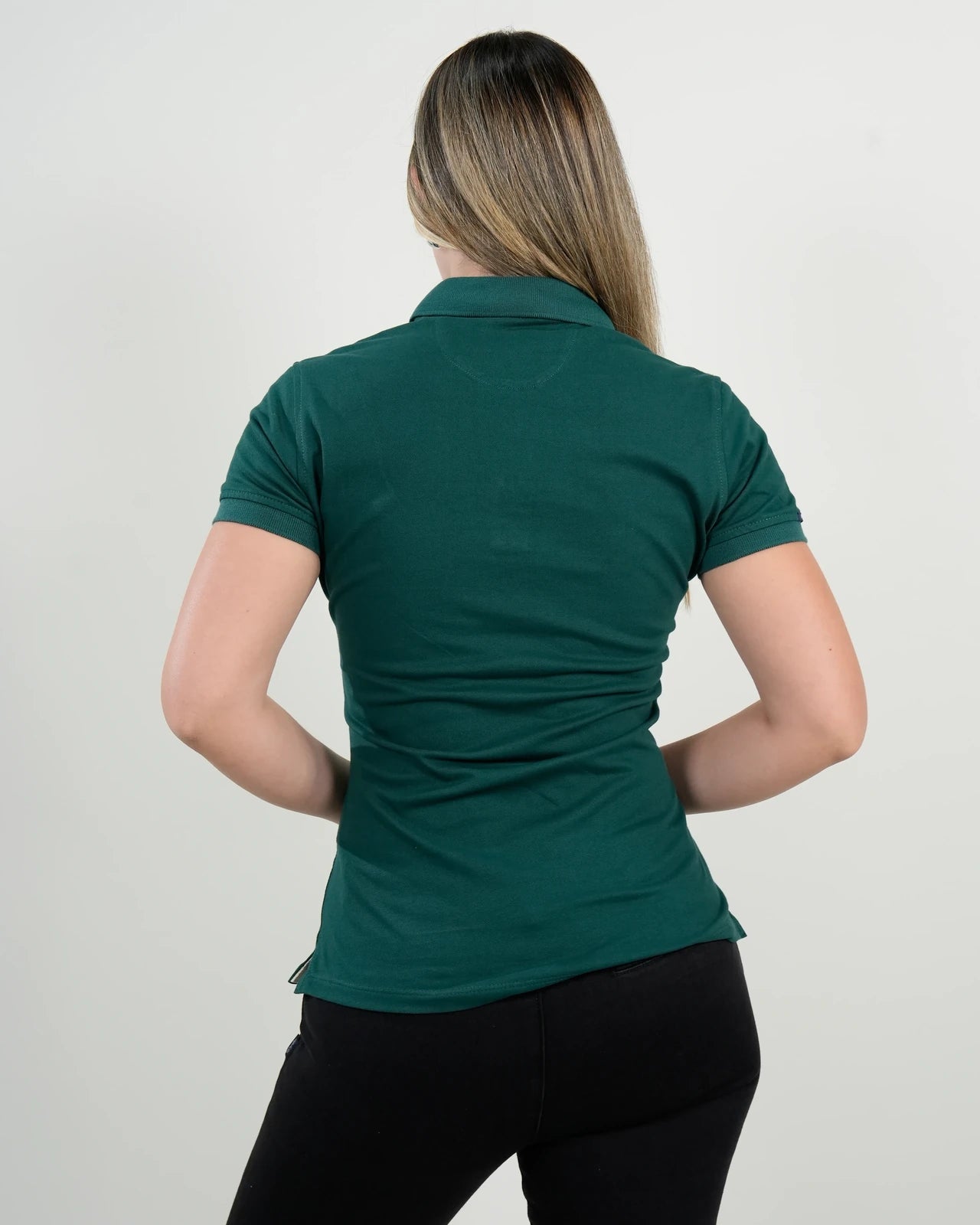 Polo Mujer Verde Bosque "Windsor"
