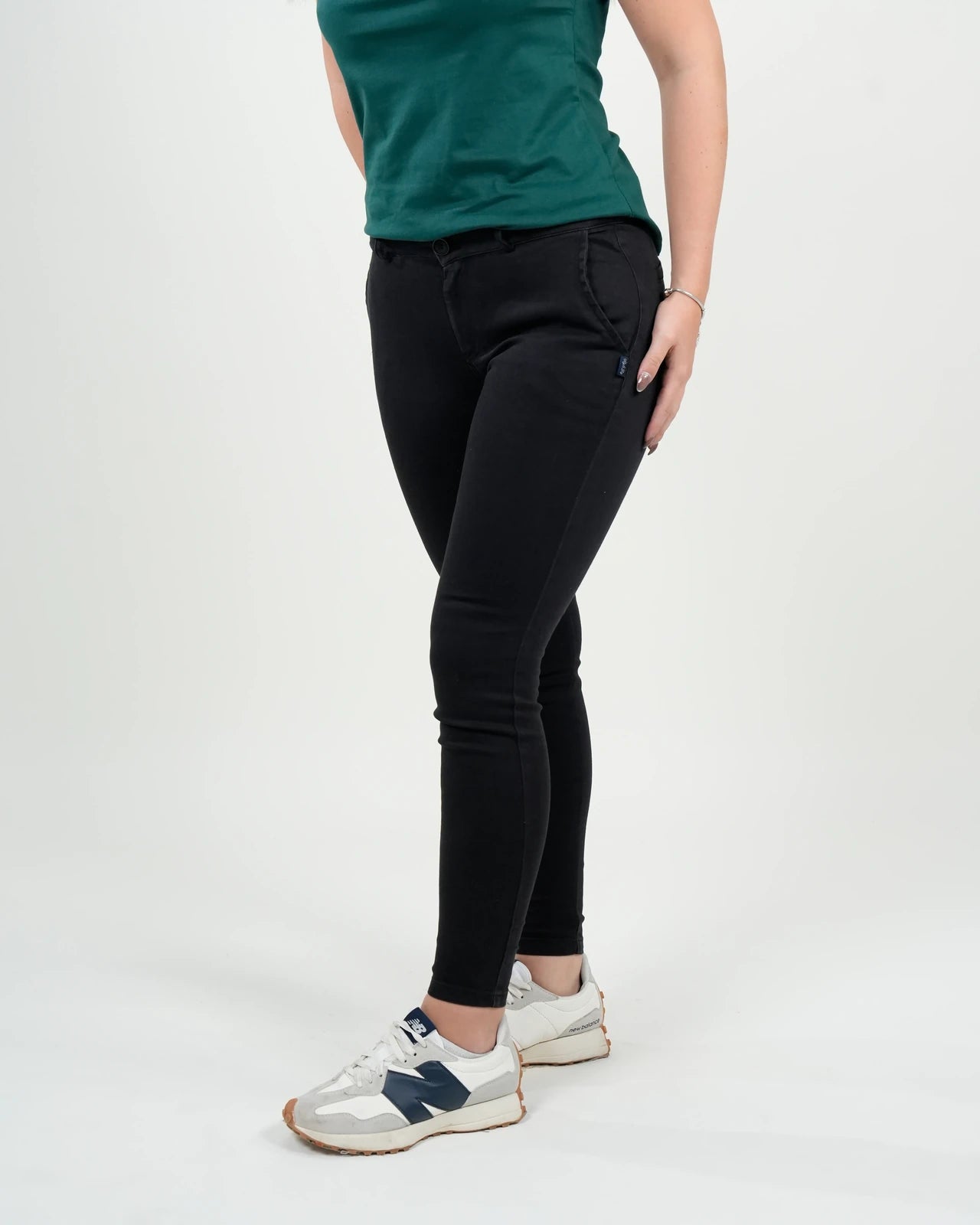 Jean Mujer Negro Skinny "Belmont Noir"