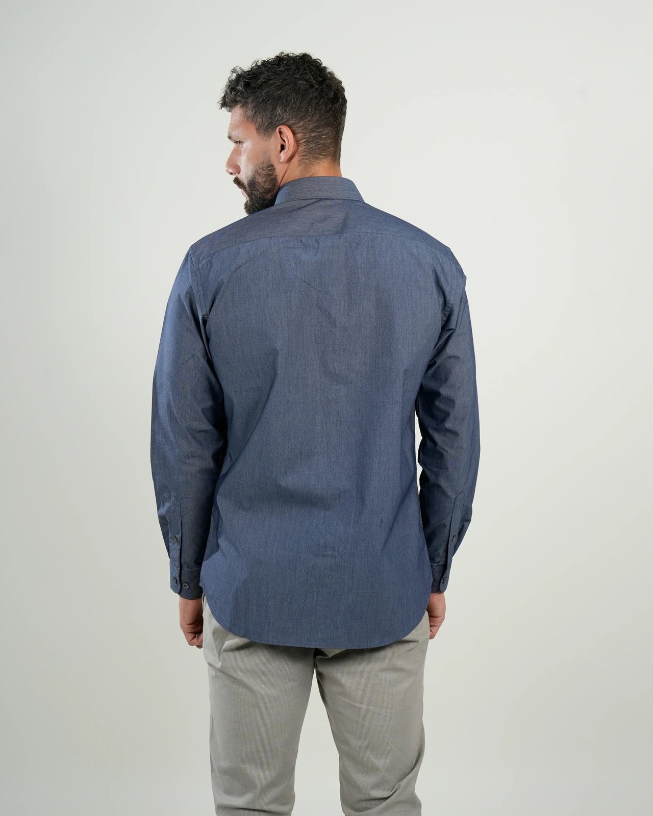 Camisa Milano Azul Índigo