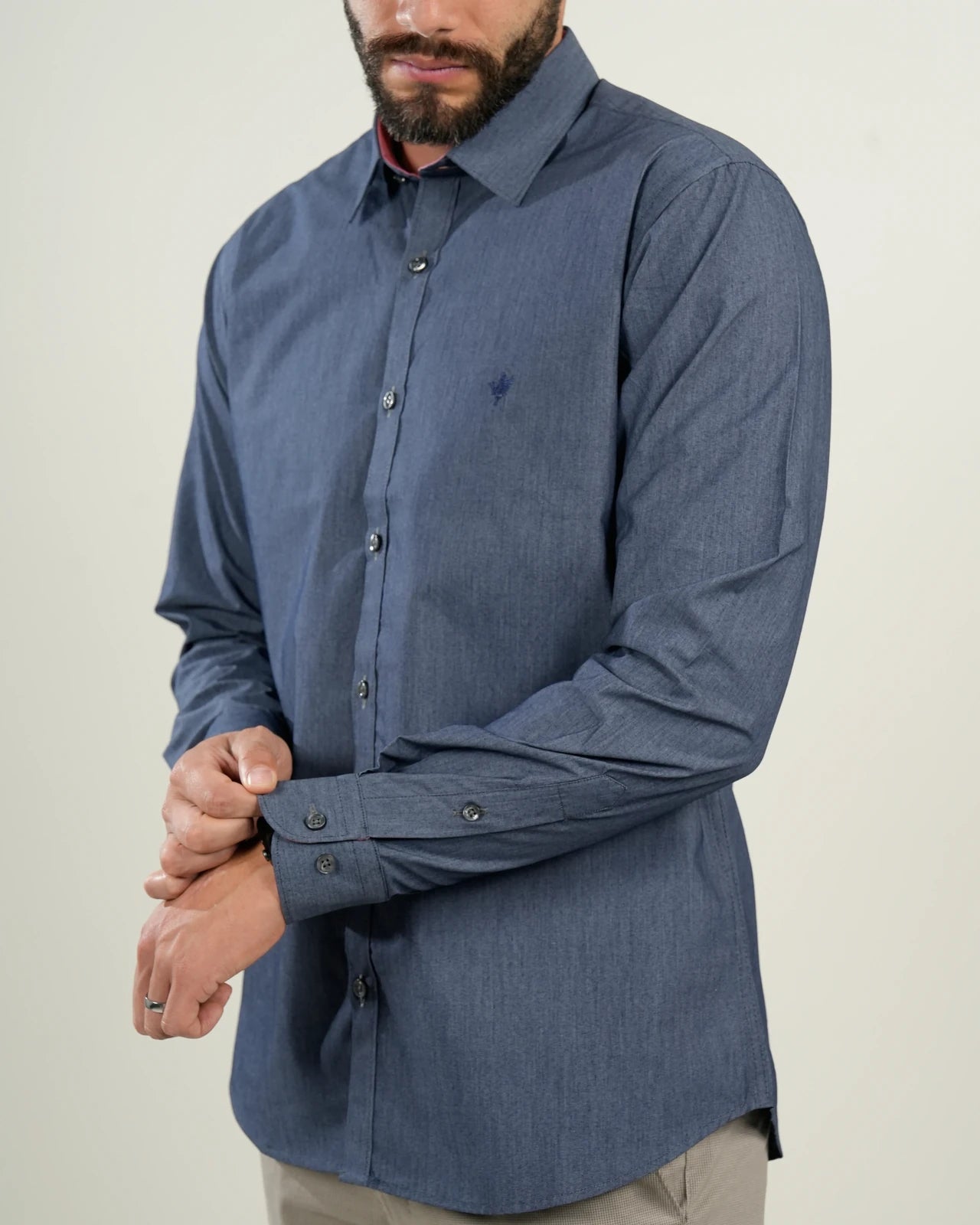 Camisa Milano Azul Índigo