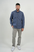 Camisa Milano Azul Índigo