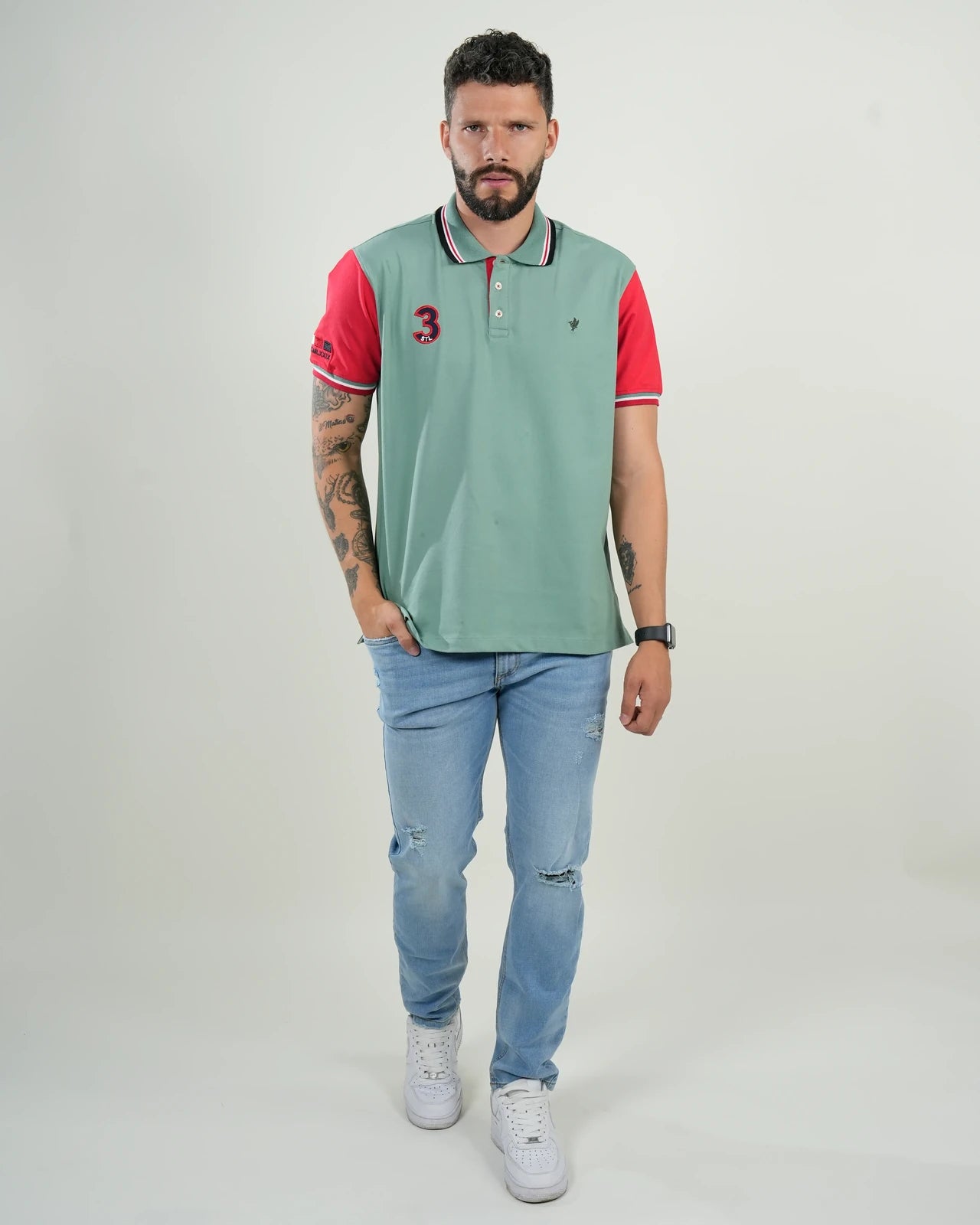 Polo Firenze Verde & Rojo