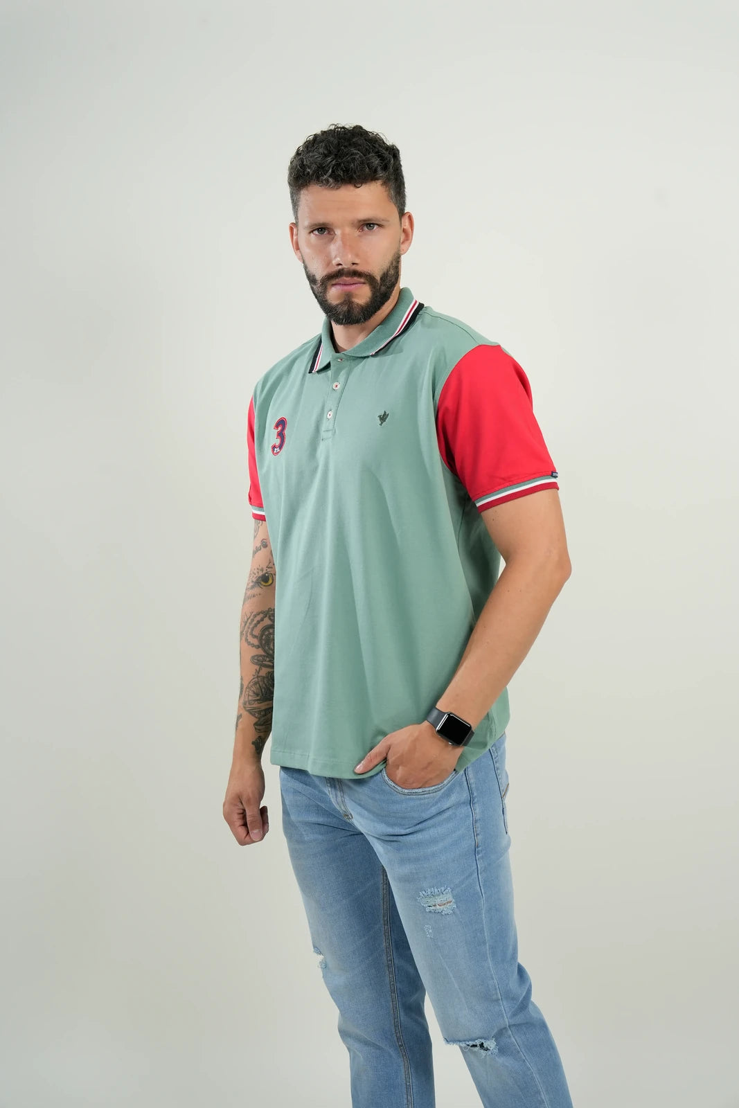 Polo Firenze Verde & Rojo