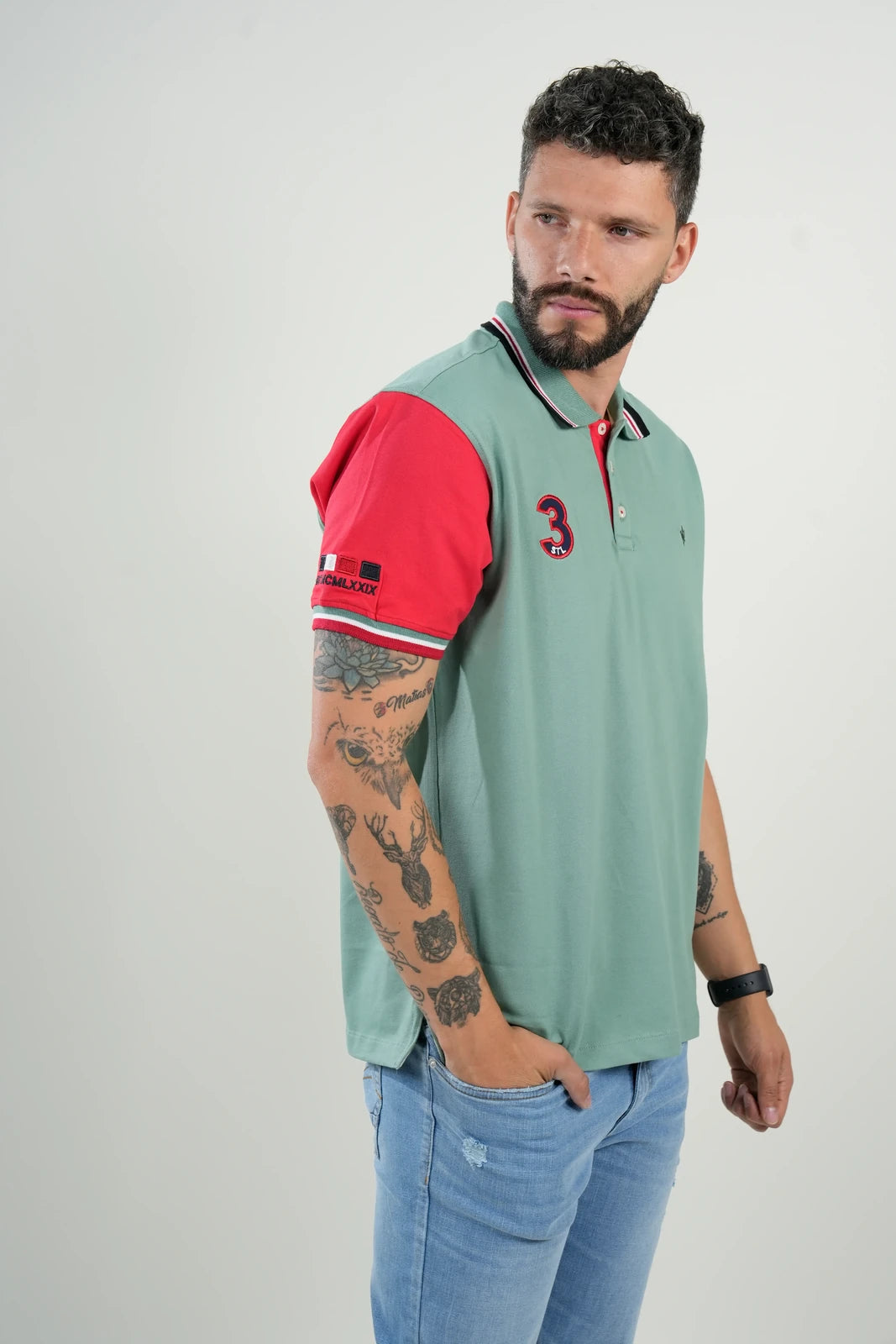 Polo Firenze Verde & Rojo