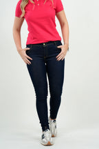 Jean Mujer Skinny Azul Oscuro "Belmont Indigo"