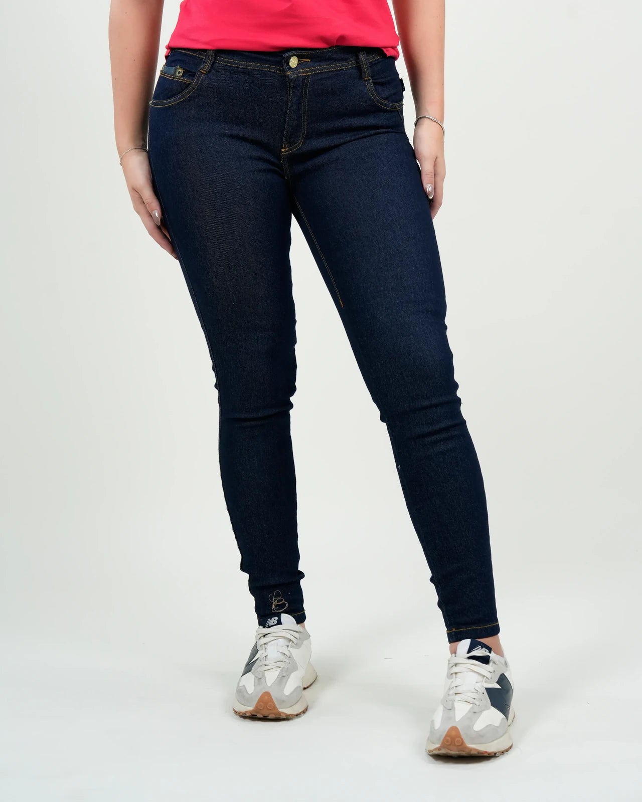 Jean Mujer Skinny Azul Oscuro "Belmont Indigo"