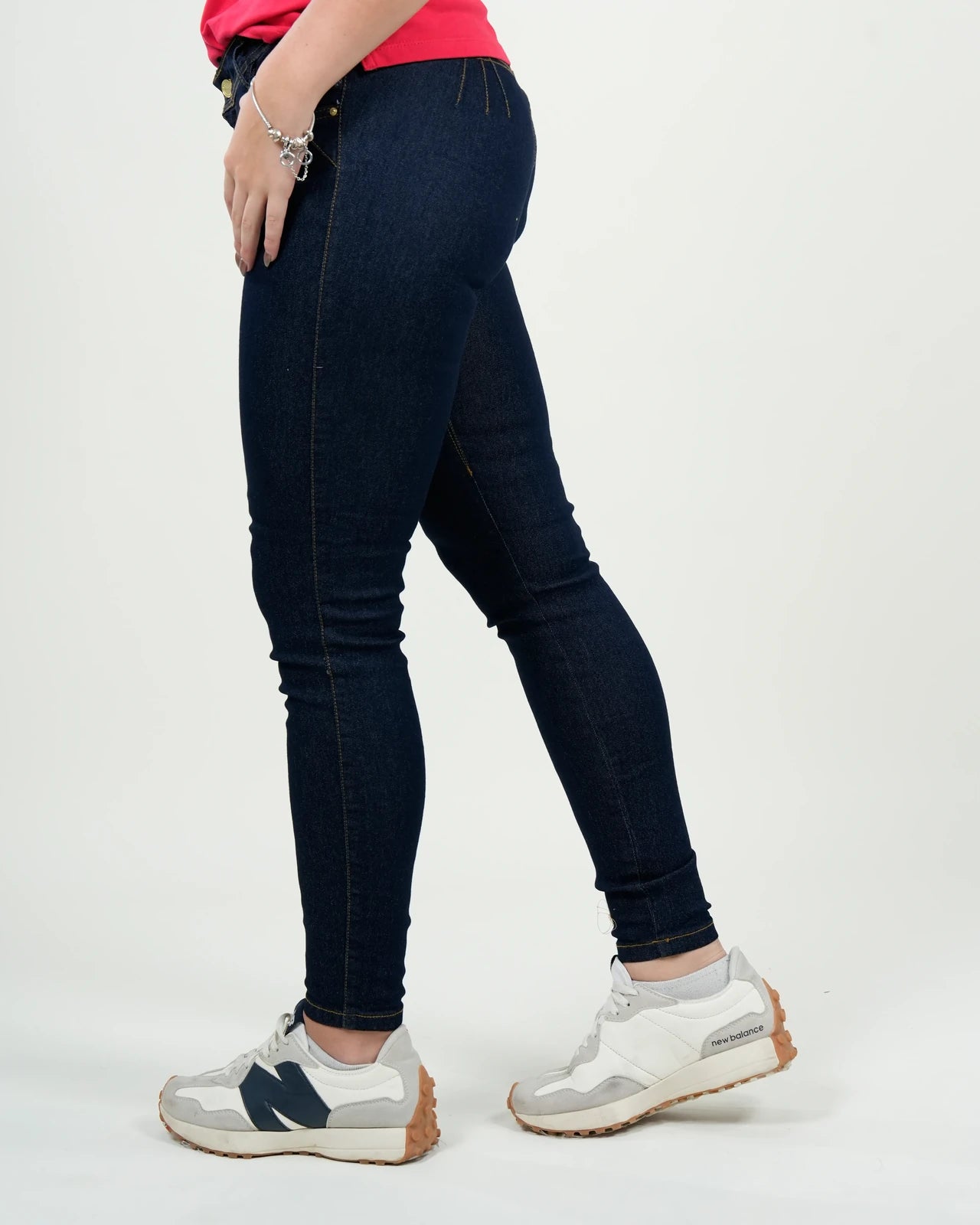 Jean Mujer Skinny Azul Oscuro "Belmont Indigo"