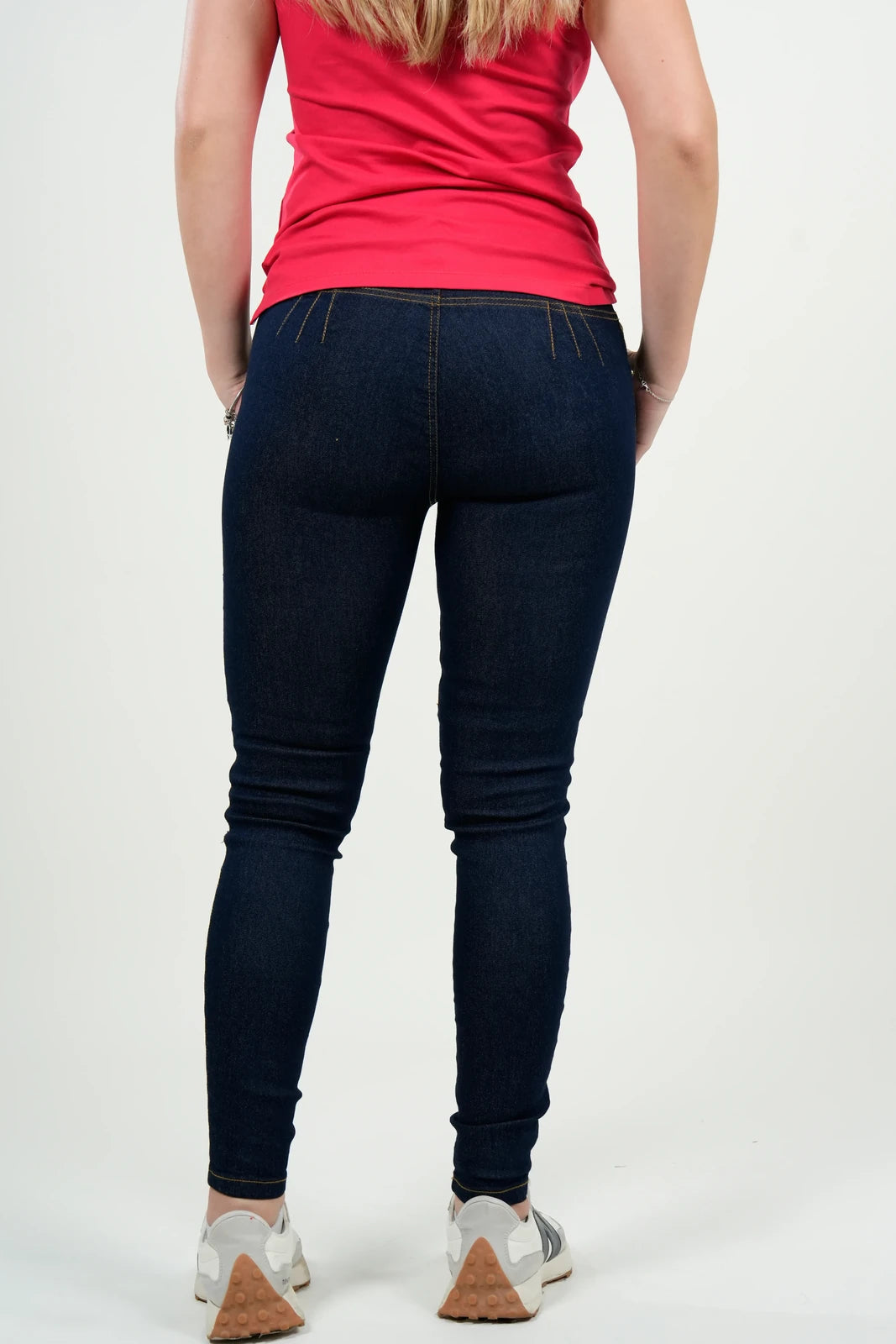 Jean Mujer Skinny Azul Oscuro "Belmont Indigo"