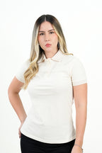 Polo Mujer Beige "Classic Ivory"