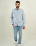 Camisa Savona Microdiseño Azul