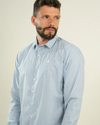 Camisa Savona Microdiseño Azul