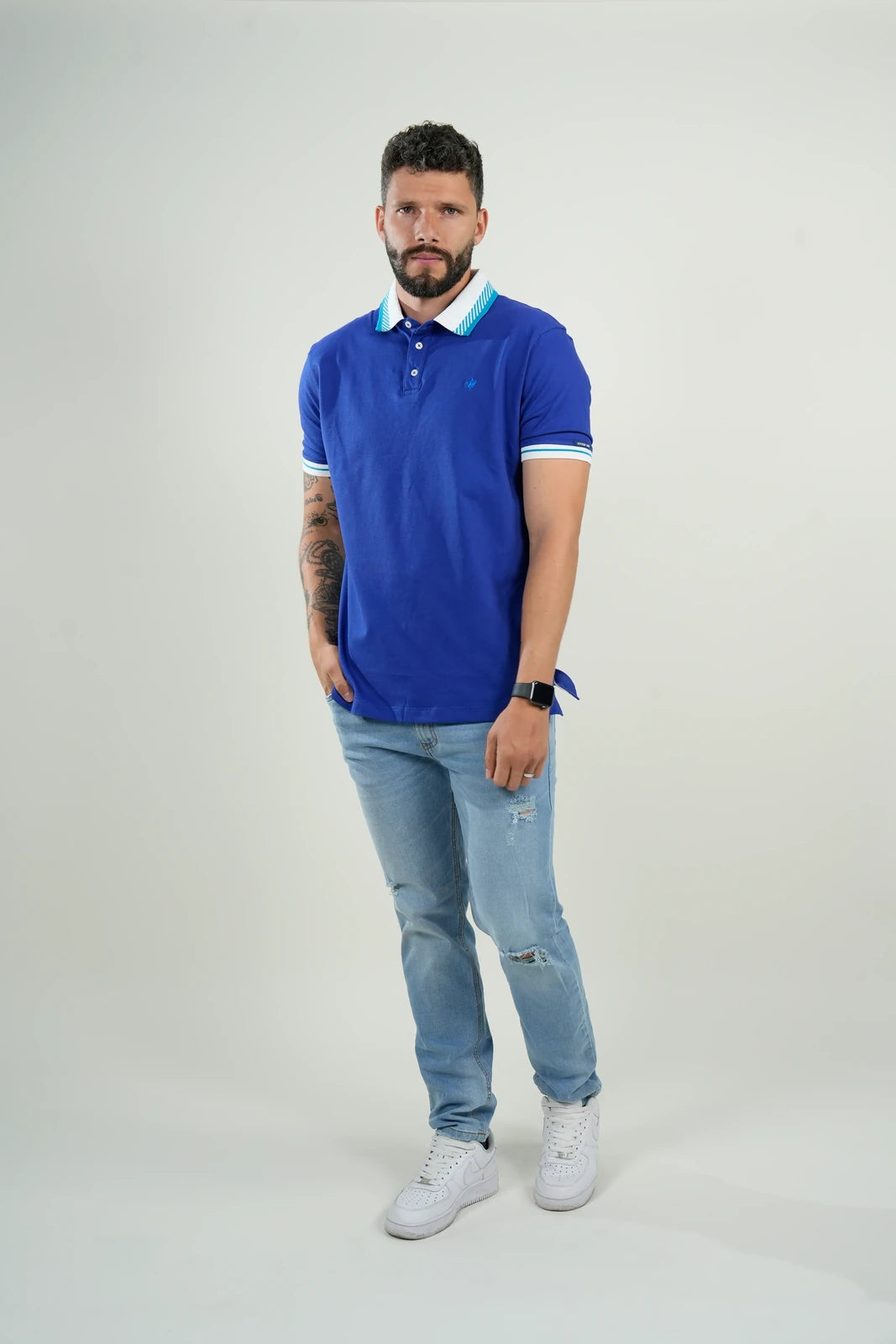 Polo Amalfi Azul Royal