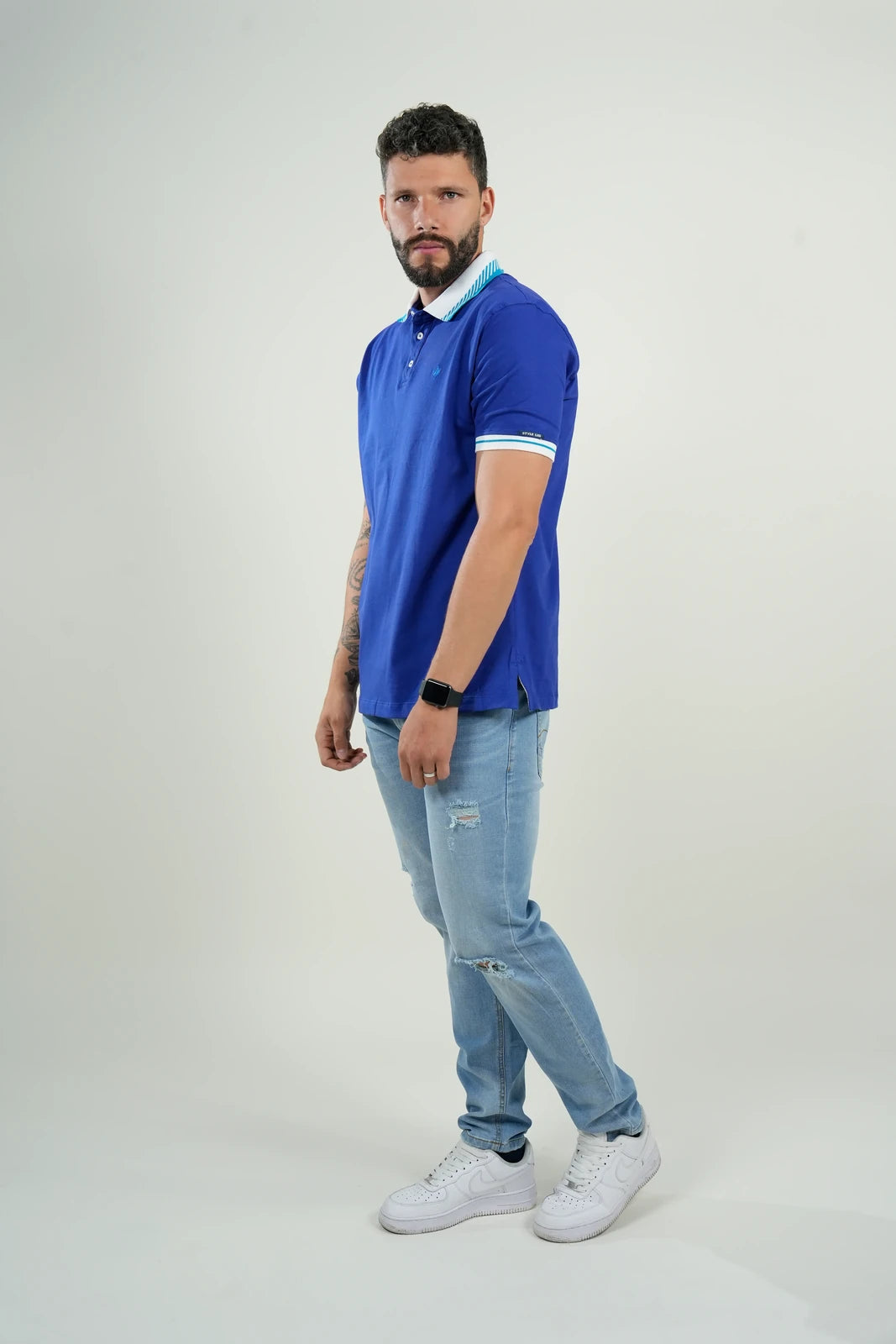 Polo Amalfi Azul Royal