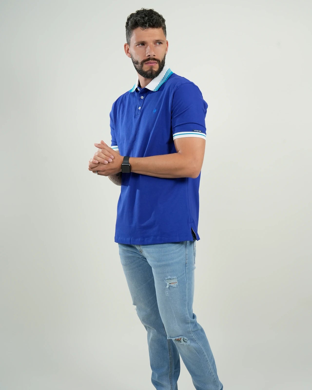 Polo Amalfi Azul Royal