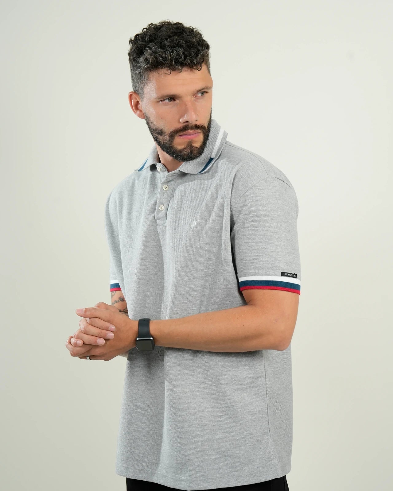 Polo Amalfi Gris Jaspe