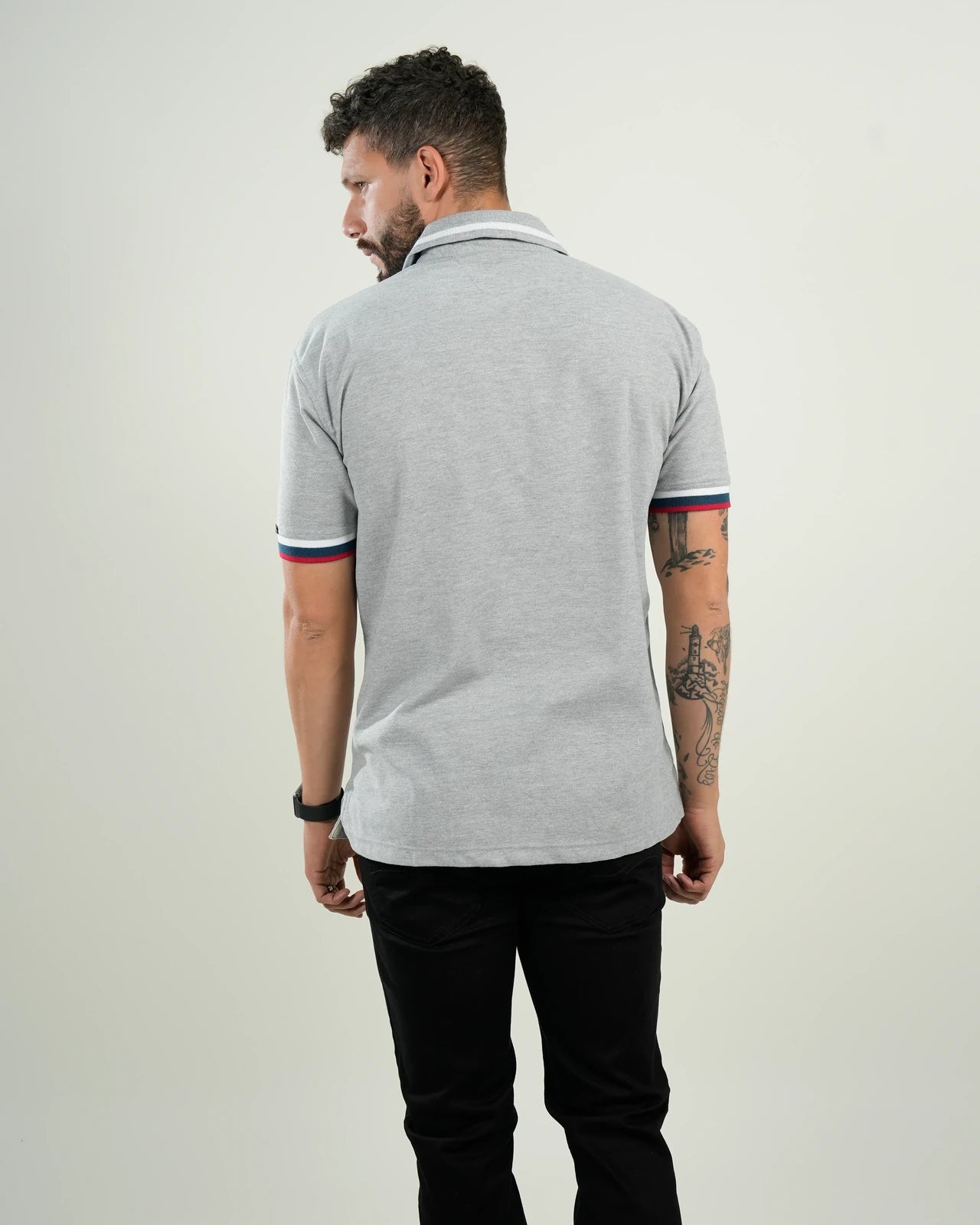 Polo Amalfi Gris Jaspe