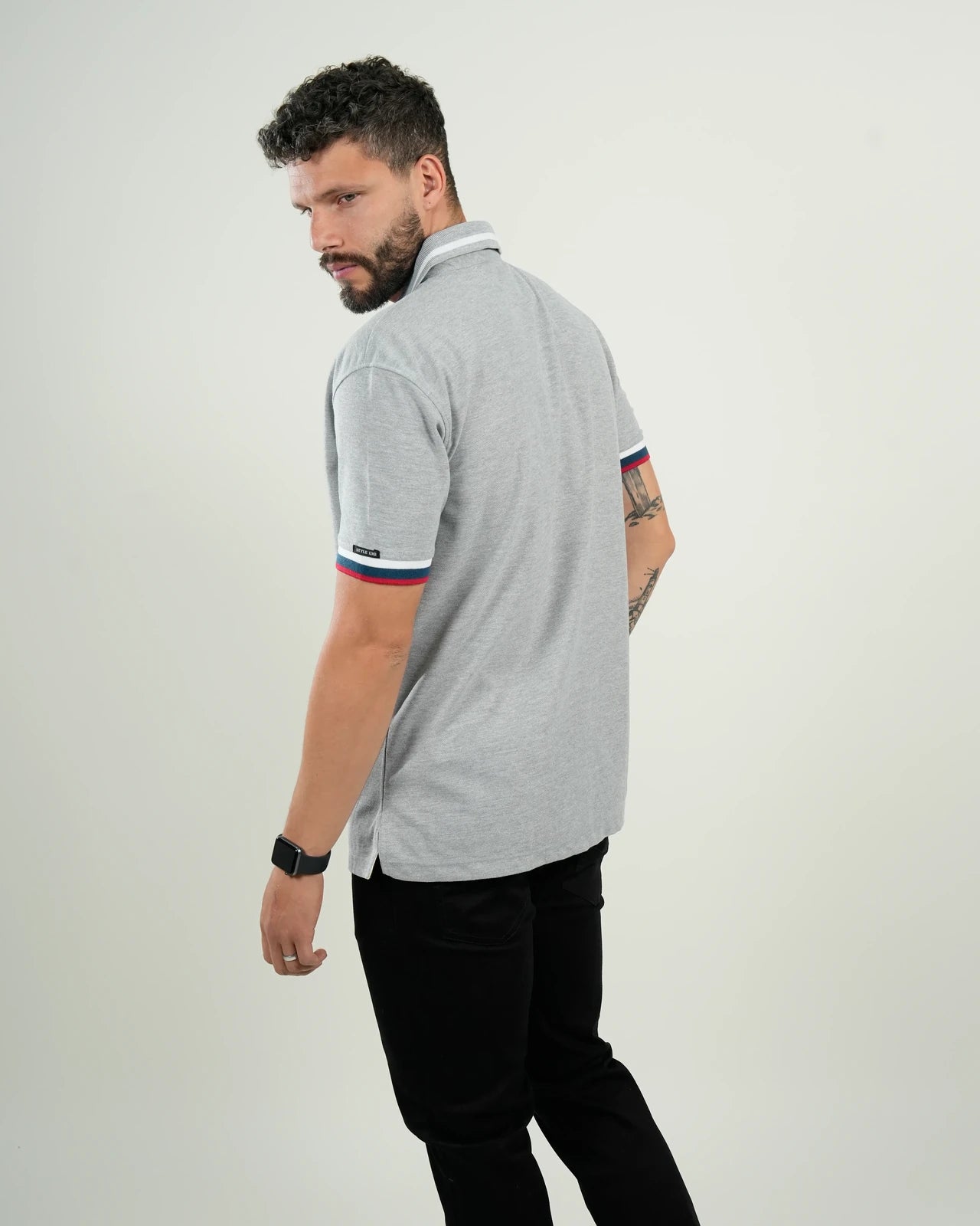 Polo Amalfi Gris Jaspe