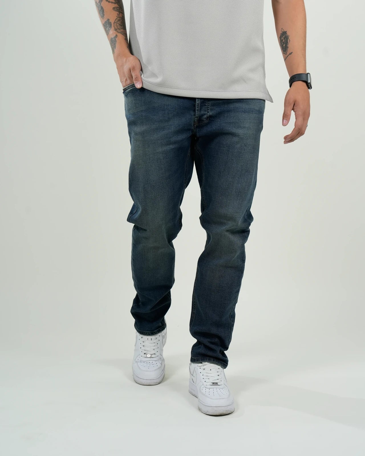 Jeans Torino Azul Oliva