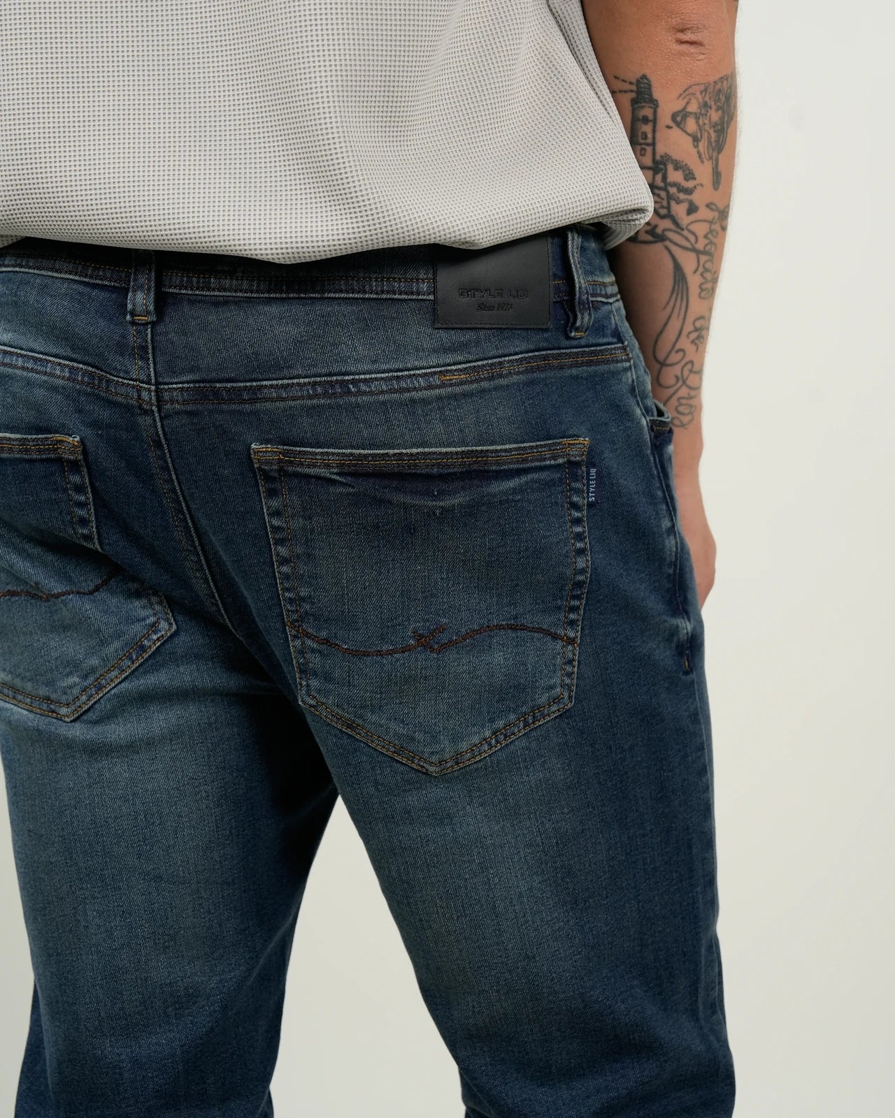 Jeans Torino Azul Oliva
