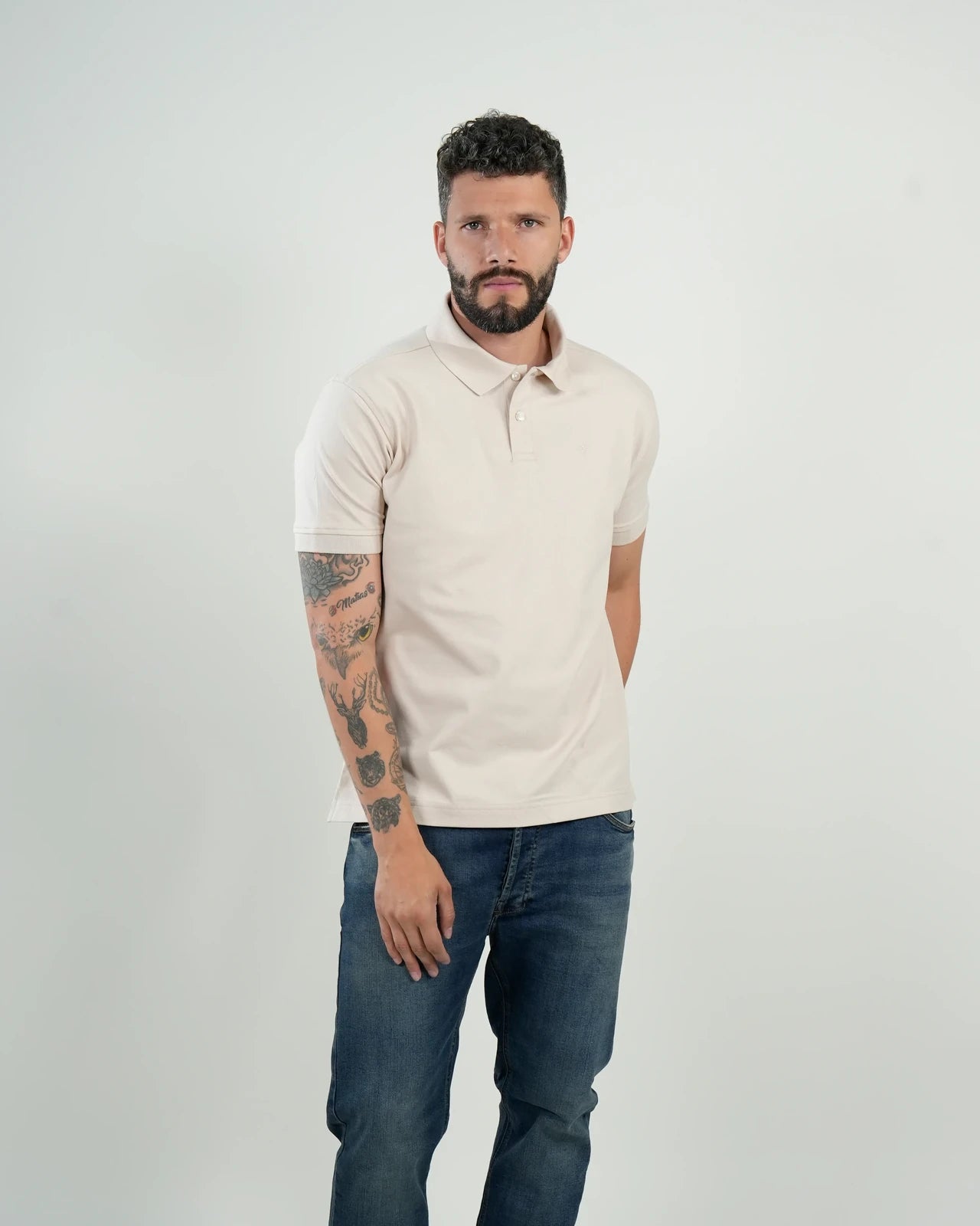 Polo Amalfi Beige Claro