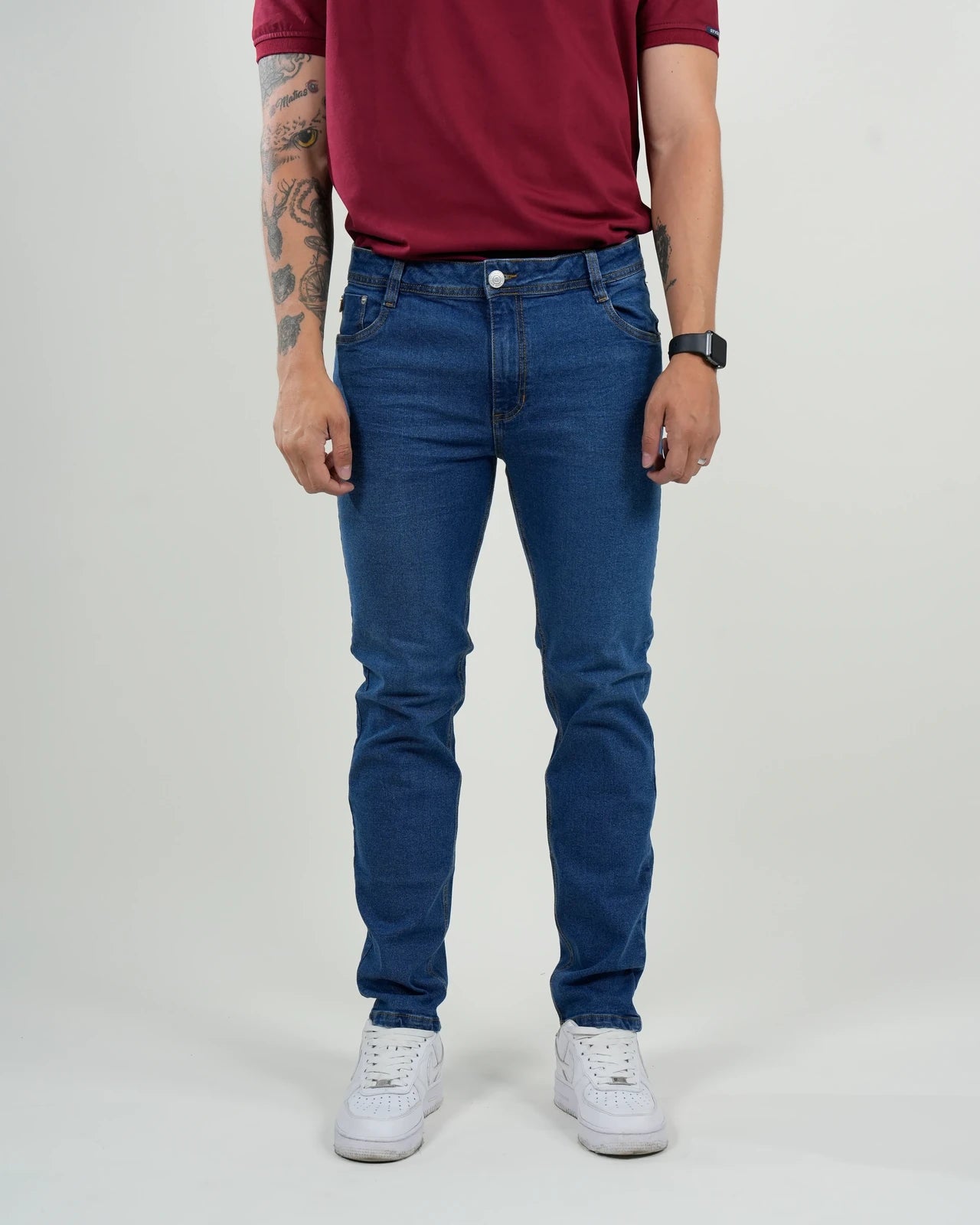 Jean Slim Fit Azul Clásico